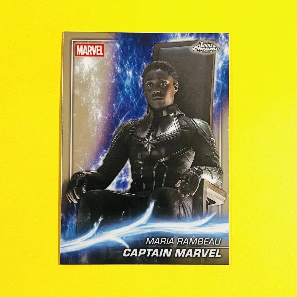 2025 Topps Chrome Marvel Studios‎ Maria Rambeau Captain Marvel #133 Phase Four